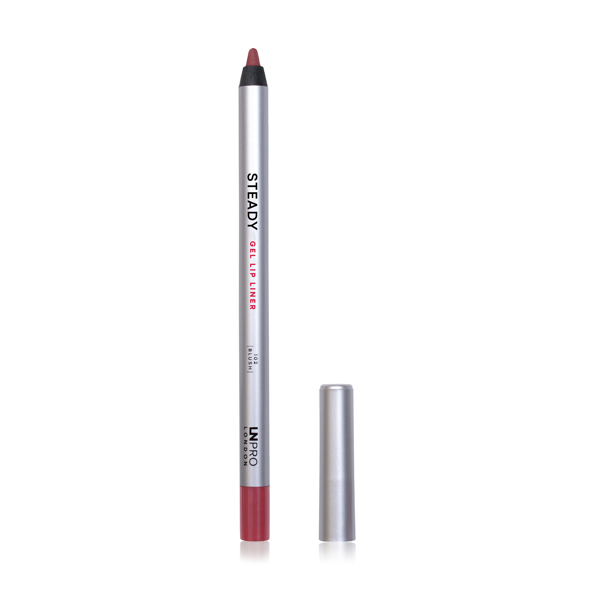 Гелевий олівець для губ LN Pro Steady Gel Lipliner 102 Blush, 3.6 г